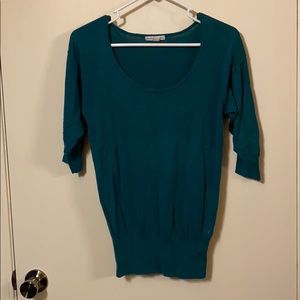 Green Sweater Blouse